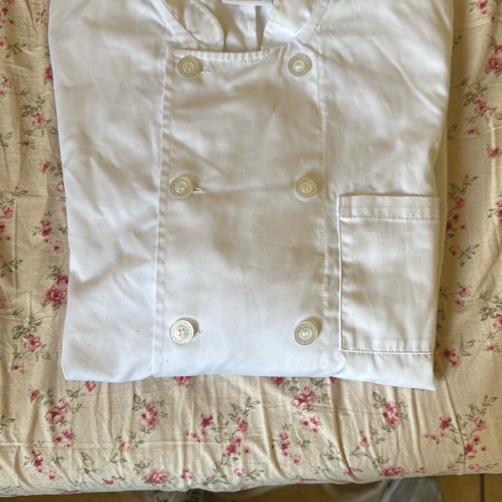 Chef Works White Double-Breasted Chef Coat